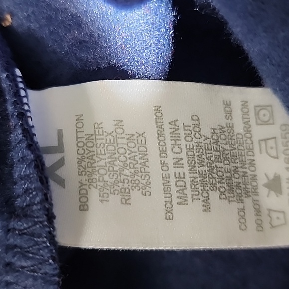 New NFL Football New England Patriots Womens Half Zip Sweater XL New With Tags - Picture 11 of 11